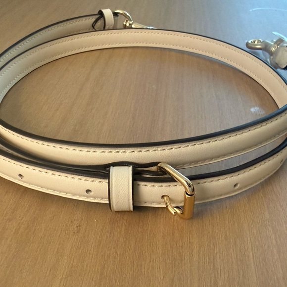 Coach Cream and Gold Crossbody Bag Strap Replacement (Brand New) - Picture 3 of 3